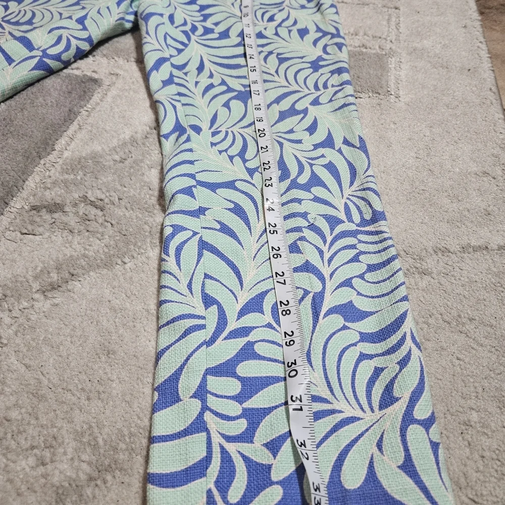 Kate Spade Blue and Green Patterned Woman Pants